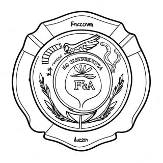 Ffa Logo Kleurplaat 16001-13510