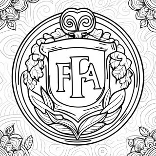 Ffa Logo Kleurplaat 16001-13512