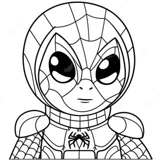 Baby Spiderman Kleurplaat 16382-13806