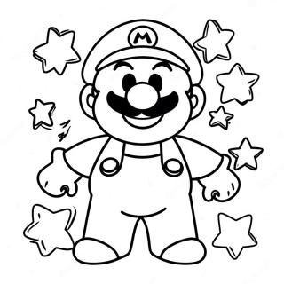 Mario Power Ups Kleurplaat 16522-13920