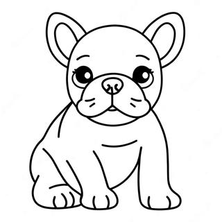 Franse Bulldog Kleurplaat 1661-1328