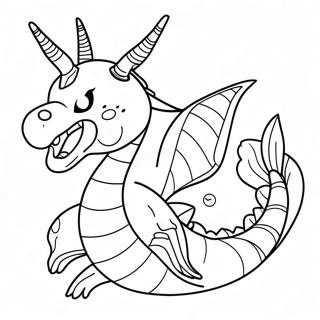 Gyarados Kleurplaat 16822-14165