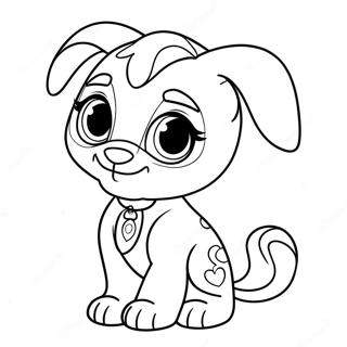 Schattige Littlest Pet Shop Puppy Kleurplaat 16973-14291