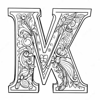 Kleurplaat Van De Letter W 17133-14406