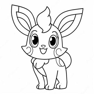 Sylveon Kleurplaten