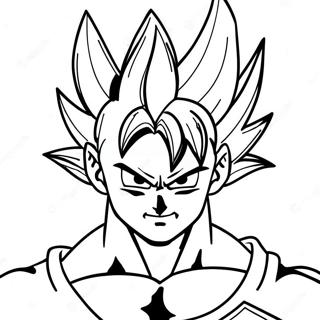 Vegito Kleurplaten