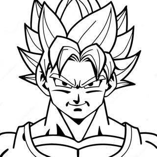 Kleurplaat Van Vegito In Super Saiyan Vorm 17786-14914