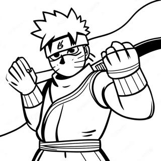 Kakashi In Strijdhouding Kleurplaat 1782-1472