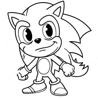 Sonic De Werehog Kleurplaat 17865-14974