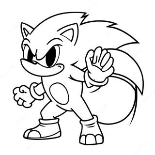 Sonic De Werehog Kleurplaat 17865-14975