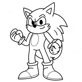 Sonic De Werehog Kleurplaat 17865-14976