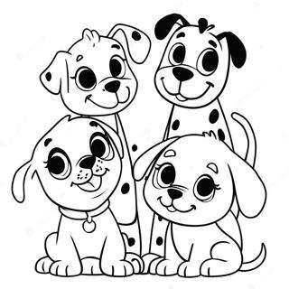 Puppy Pals Van 101 Dalmatiers Kleurplaat 18116-15179