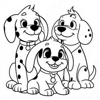 Puppy Pals Van 101 Dalmatiers Kleurplaat 18116-15180