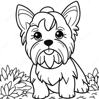 Yorkie Kleurplaat 18155-15208