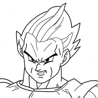 Super Saiyan Vegeta In Gevecht Kleurplaat 18226-15273