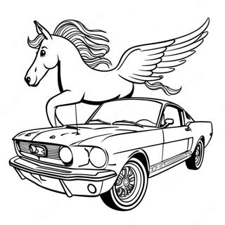 Mustang Kleurplaten