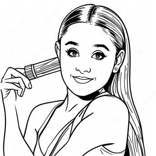 Ariana Grande Kleurplaten