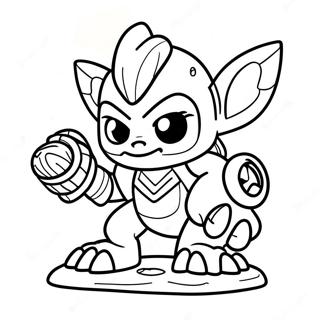 Skylanders Kleurplaat 18655-15614