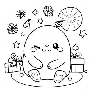 Squishmallow Kerst Kleurplaat 19058-15934