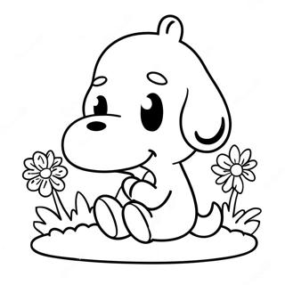 Snoopy Met Woodstock Kleurplaat 19159-16017