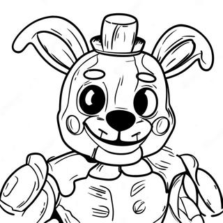 Springtrap Kleurplaten