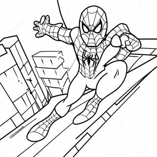 Spiderman Tussen Ons Kleurplaten