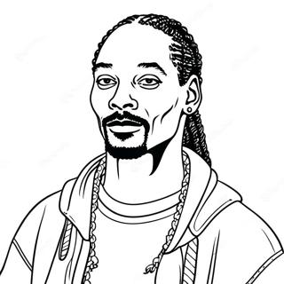 Snoop Dogg Kleurplaat 19628-18351