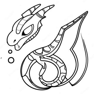 Mega Rayquaza Kleurplaat 19788-18480