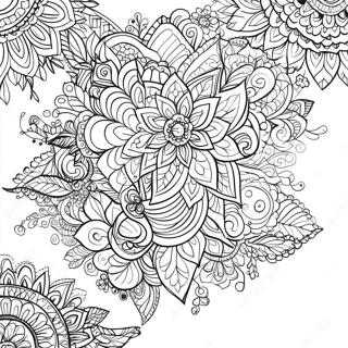 Henna Mandala Kleurplaat 20069-18696