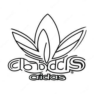 Adidas Logo Kleurplaat 20271-18840