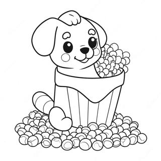 Puppycorn Kleurplaten