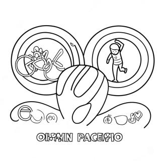 Olympische Spelen Kleurplaat 20401-18943