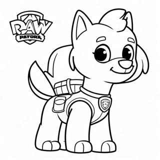 Rocky Paw Patrol Kleurplaat 20782-19238