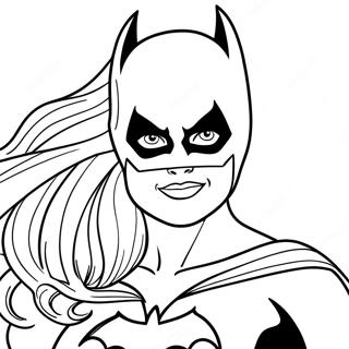 Batgirl Kleurplaat 21082-19475