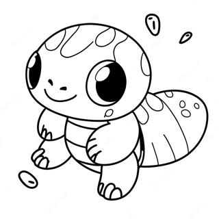 Schattige Squirtle Zwemmen Kleurplaat 2112-1734