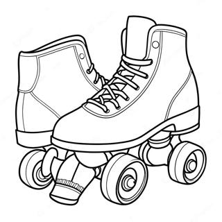 Roller Skate Kleurplaat 21342-19684