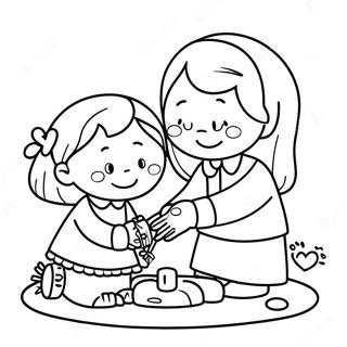 Hartverwarmende Vriendelijkheid Activiteiten Kleurplaat 21473 19936