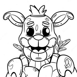 Springtrap Fnaf Kleurplaat 22163-20476