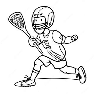 Lacrosse Kleurplaat 22463-20715