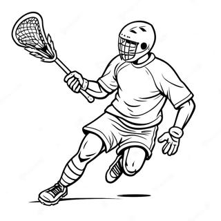 Lacrosse Kleurplaat 22463-20716