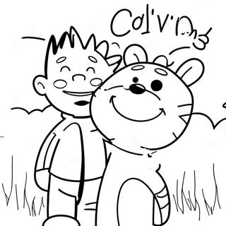 Calvin En Hobbes Kleurplaat 22653-20867