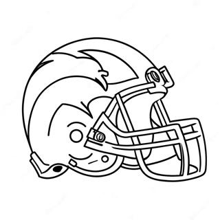 Denver Broncos Logo Kleurplaat 22893-21050