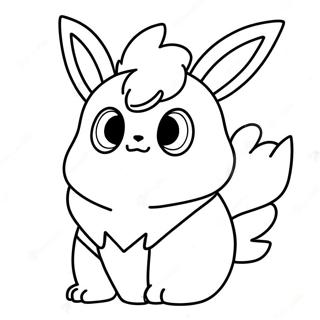 Flareon Kleurplaten