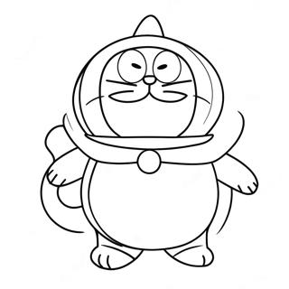 Doraemon Kleurplaat 23033-21163