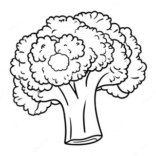 Broccoli Kleurplaat 23253-21337