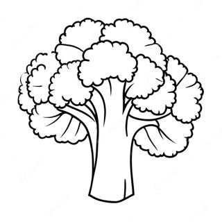 Broccoli Kleurplaat 23253-21340