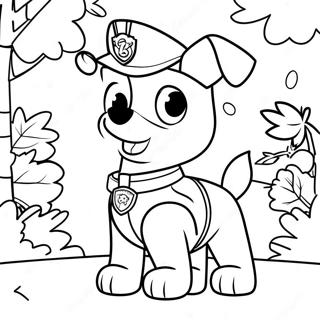 Paw Patrol Thanksgiving Kleurplaten