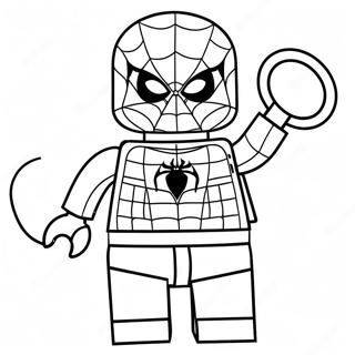 Lego Spiderman Kleurplaten