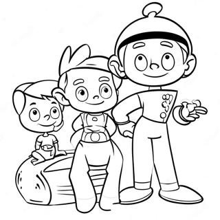 Jetsons Familie Kleurplaat 23673-21848