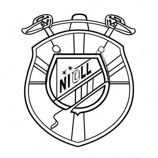 Nhl Logo Kleurplaat 23683-21854